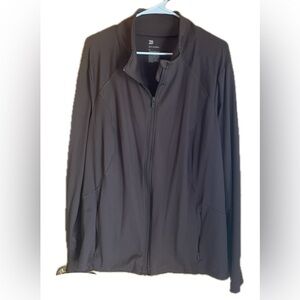 All in Motion Women's Full Zip Jacket -  Brown 2XL